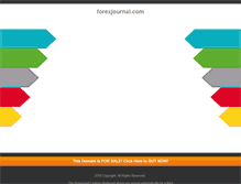 Tablet Screenshot of forexjournal.com